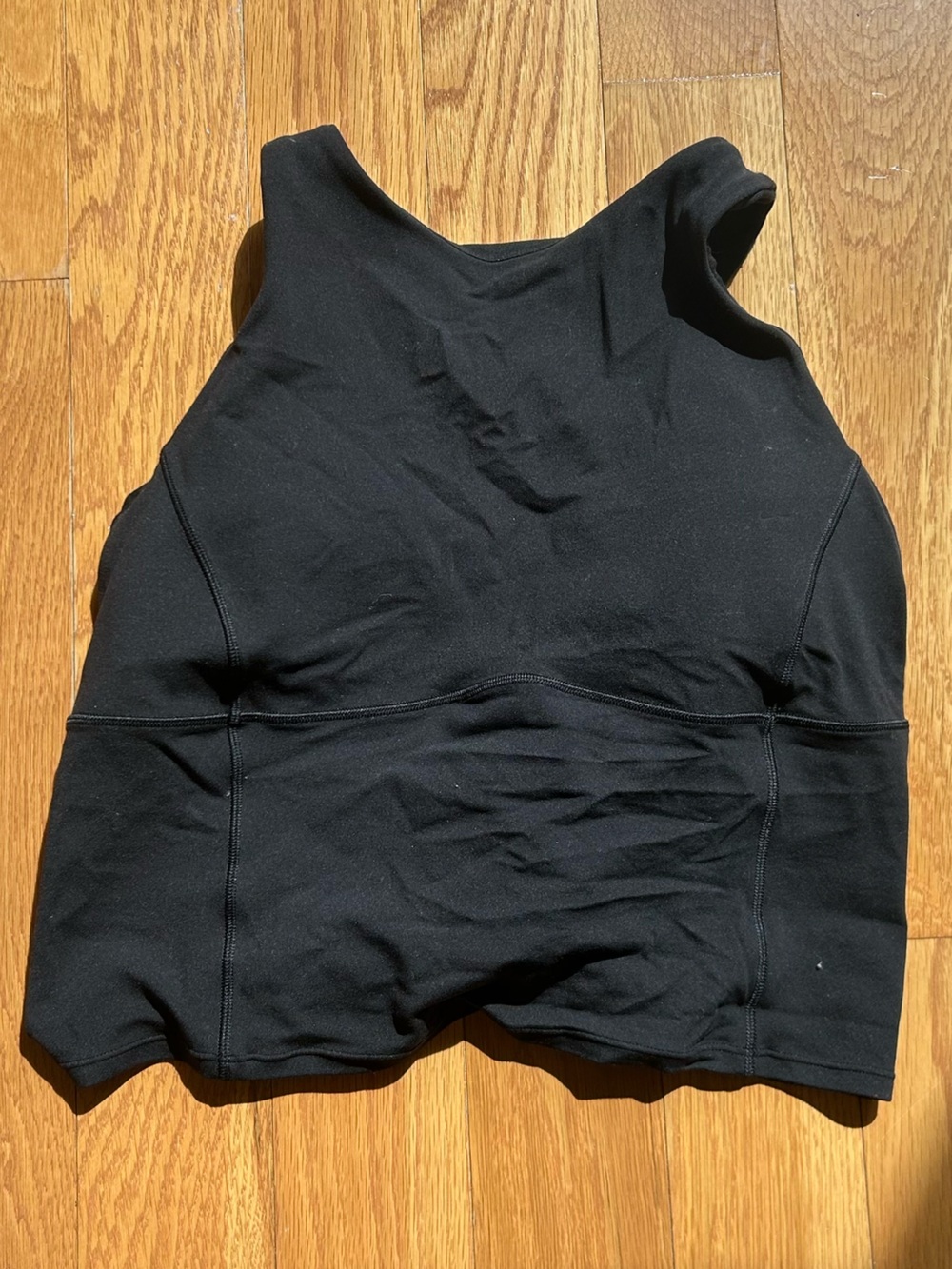 Lululemon Black Women's tank top with built in bra